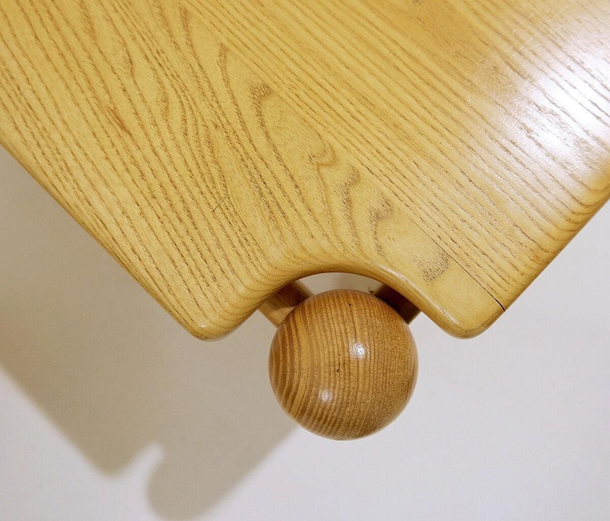 Pair Of Mid Century Square Pine Coffee Tables In The Style Of Ilmari Tapiovaara photo Furniture