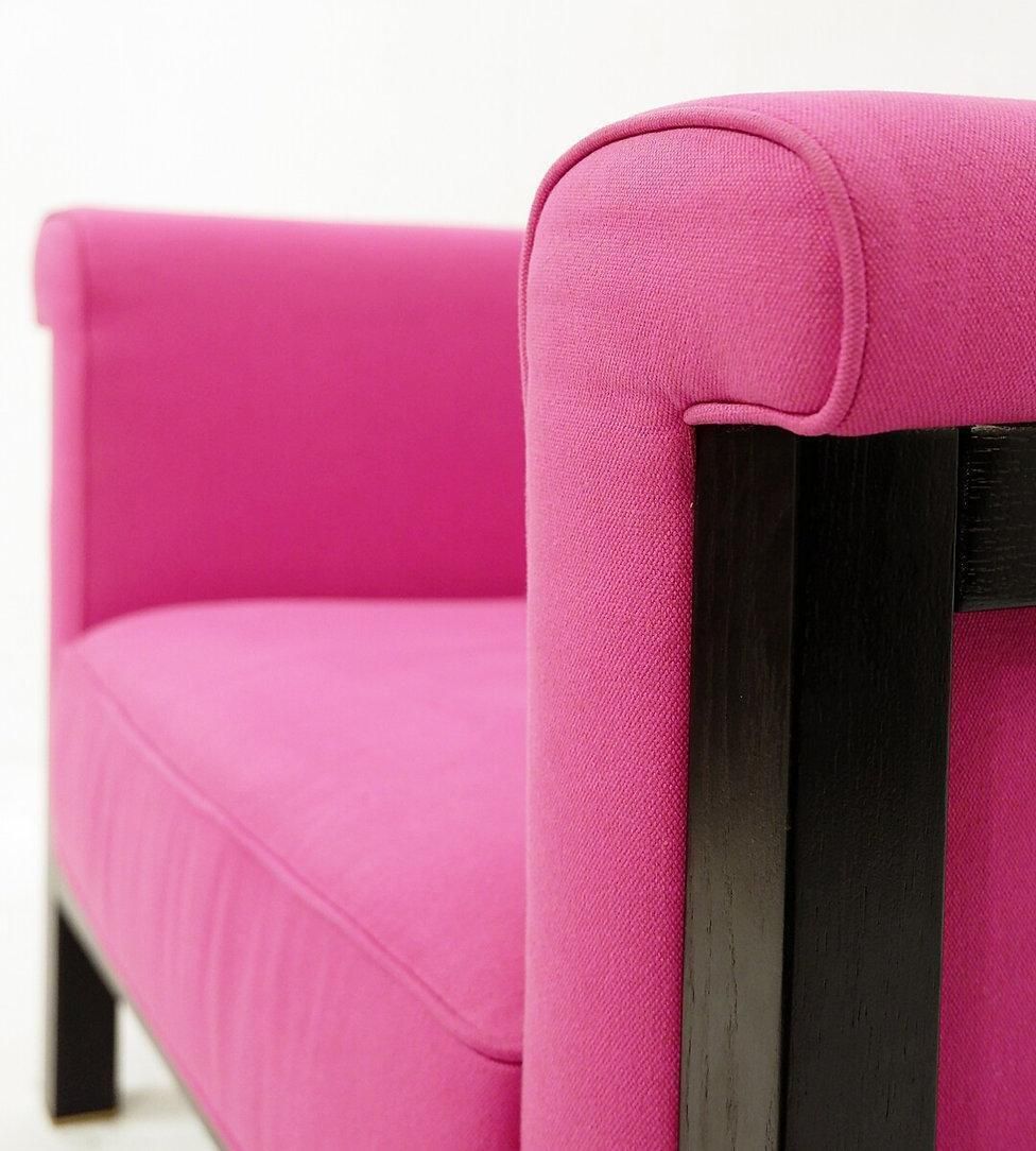 photo for sale Pair Of "Livourne  Série 800 Luxe " Armchairs By Jules Wabbes For Bullo