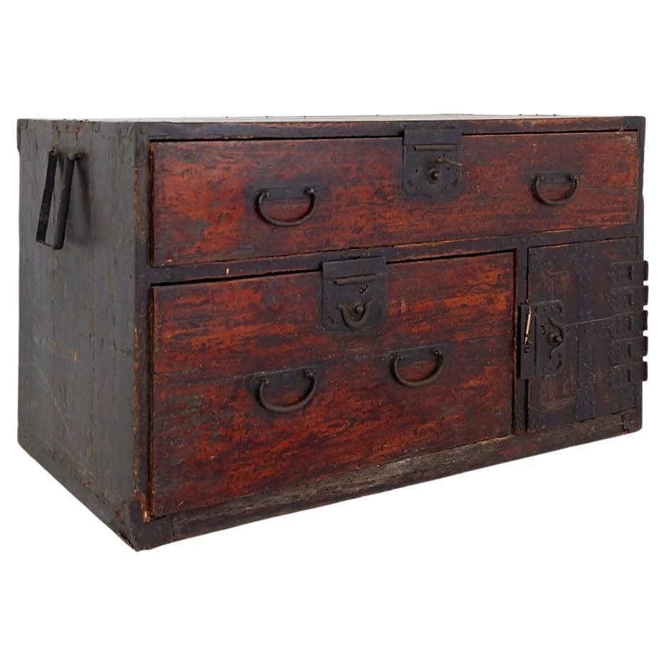 19th Century Antique Japanese Todana Tansu Storage Cabinet