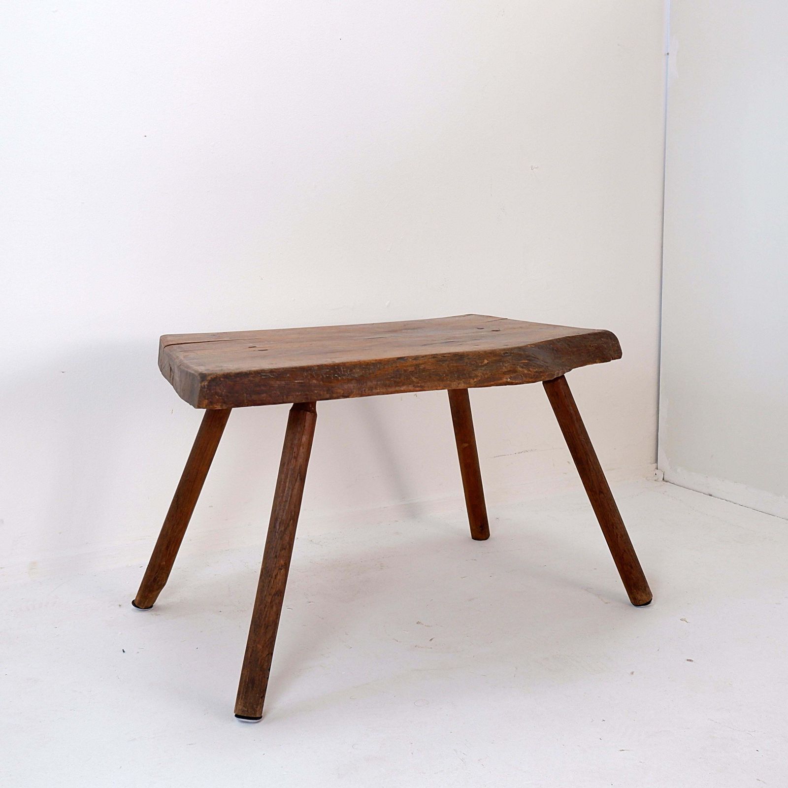 photo buy Free Form Brutalist Coffee Table, Wood, Wabi Sabi Style, Circa 1960