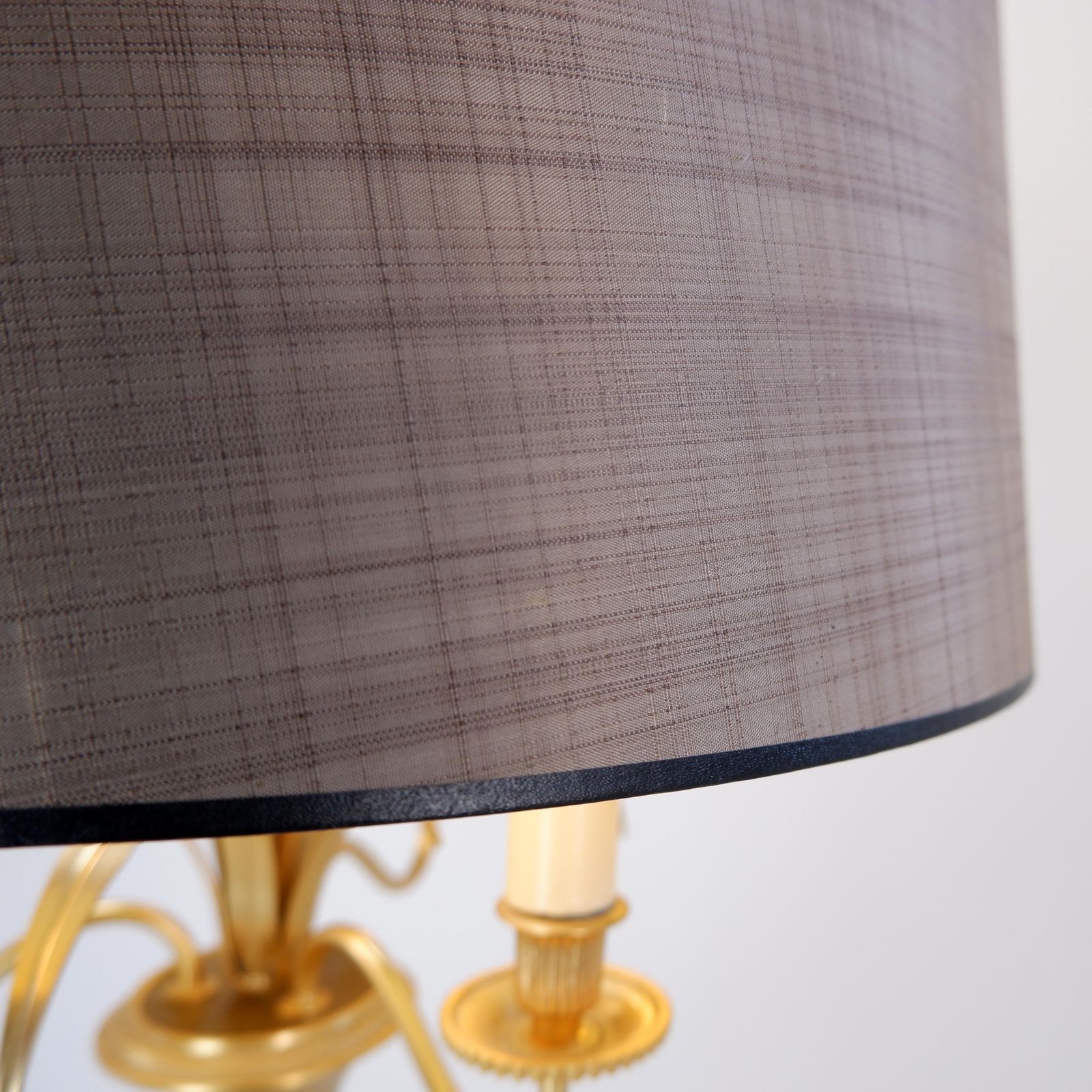 photo furniture Pineapple Brass Floor Lamp In The Style Of Maison Charles, Circa 1970