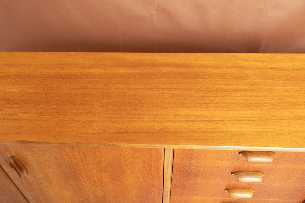 1200.0 Midcentury Sideboard In Brasilia Teak By G Plan C.1965 photo
