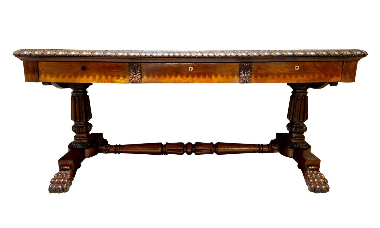 George IV Mahogany Partners Writing Table Attributed To The Manner Of Gillows, Circa 1825 photo buy