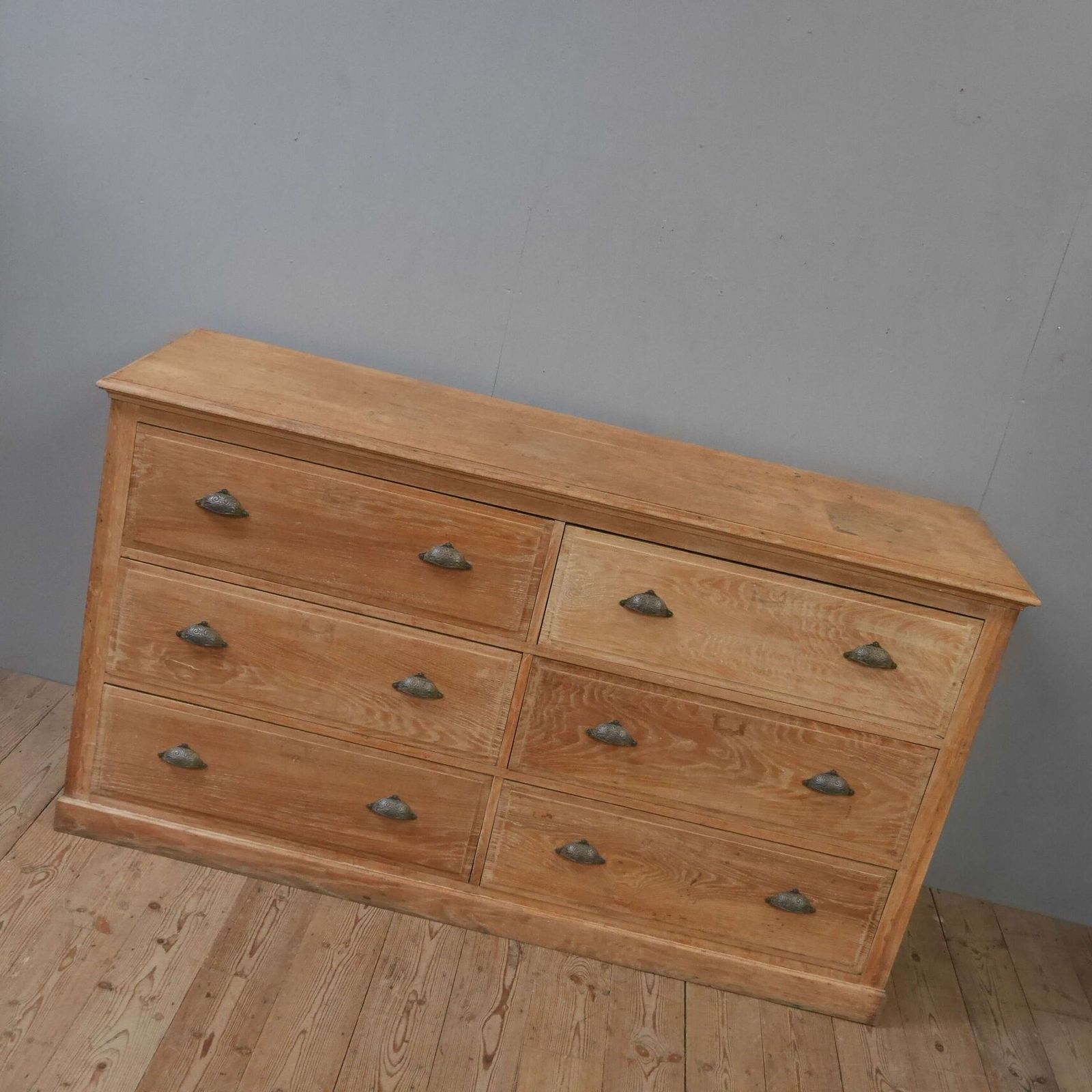 Furniture Bank Of French Oak Drapers Drawers photo