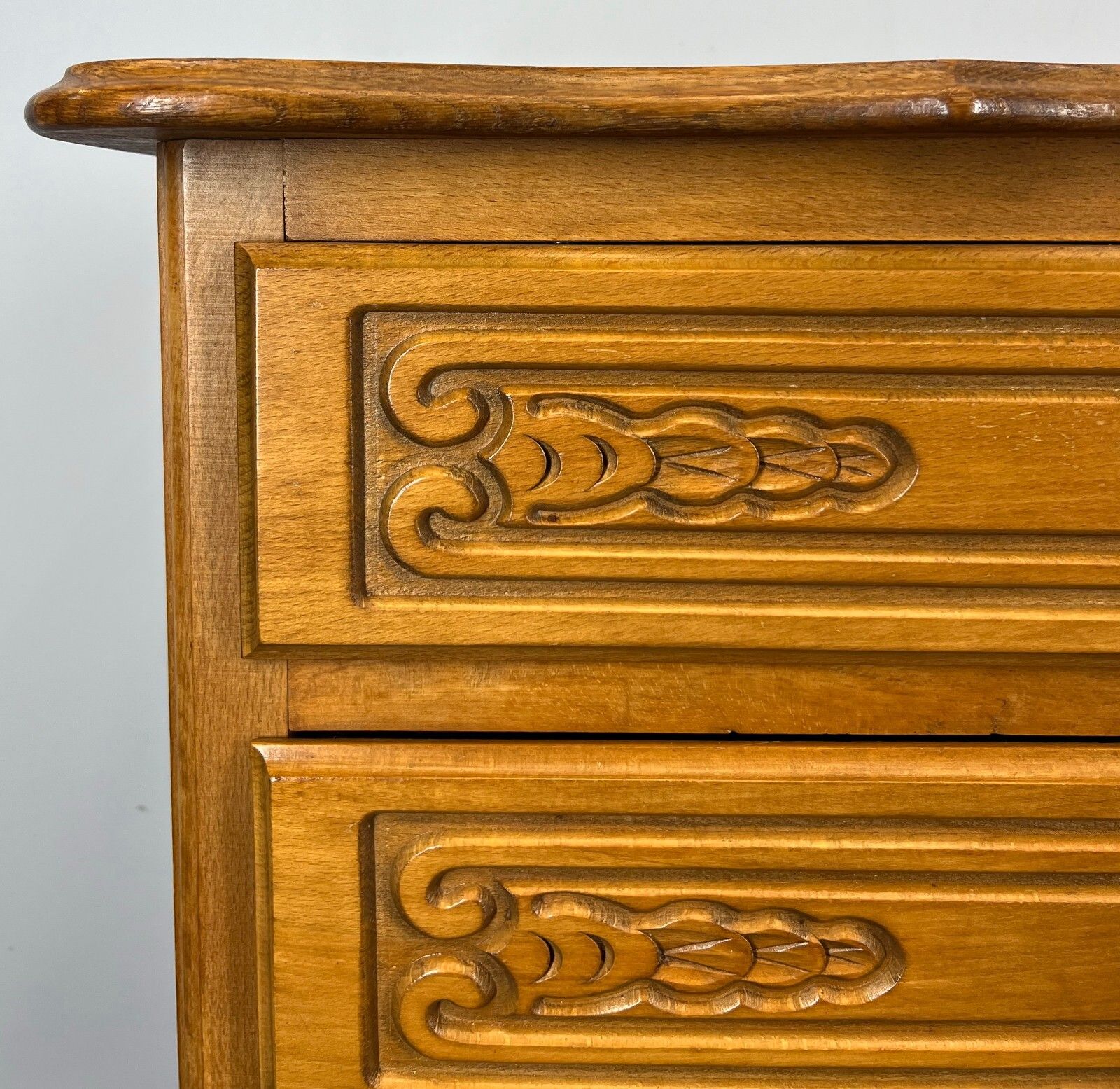 299.0 Chest Of Drawers Vintage French Louis XIV Sideboard Carved Cabinet Lot 2932 photo