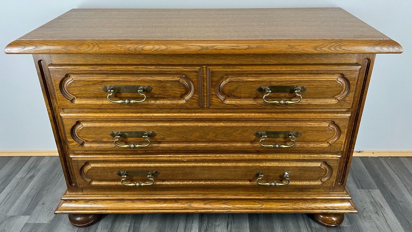 Chest Of Drawers Vintage French Style Sideboard Carved Cabinet Lot 2921