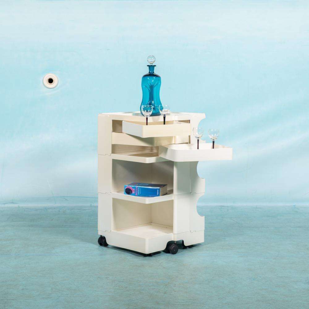 Space Age Joe Colombo Storage Tower 70s, Bobi Cart