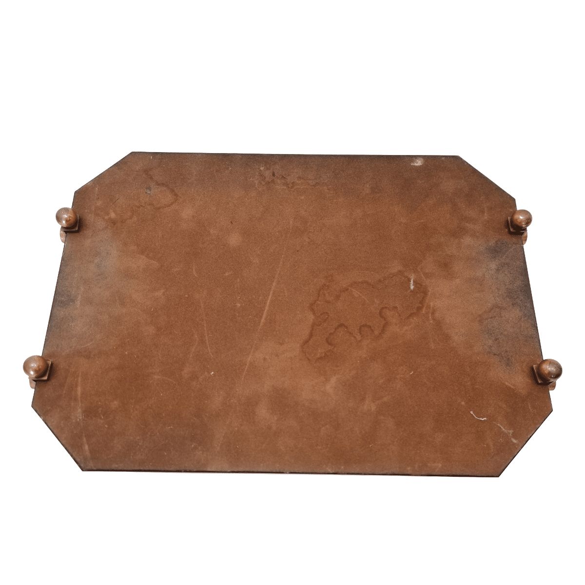 French Art Deco Glass Tray, 1930/40s photo vinterior