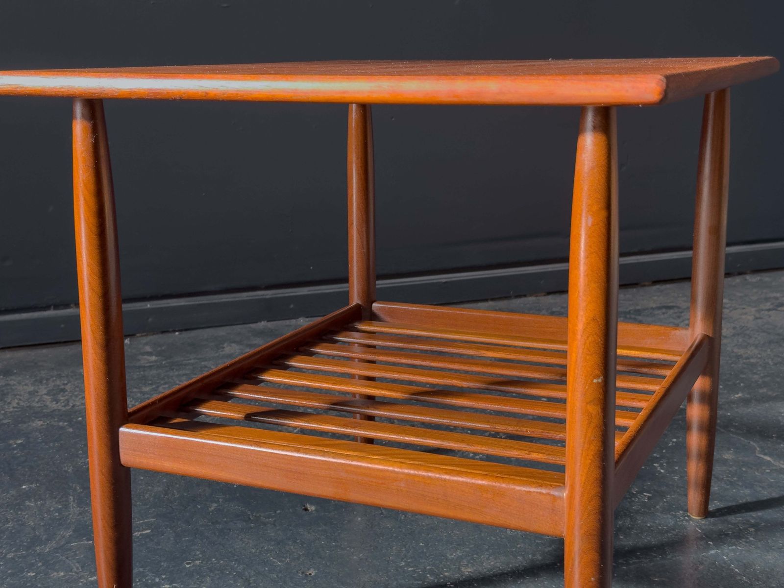 Teak Side Table By Møbelfabrik Toften photo vinterior