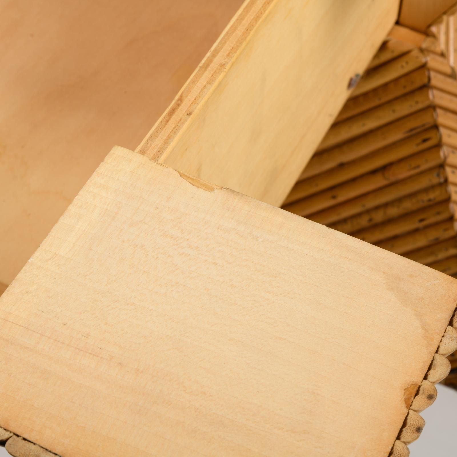 photo furniture Vivai Del Sud, Italy, Sculptural Bamboo Chest