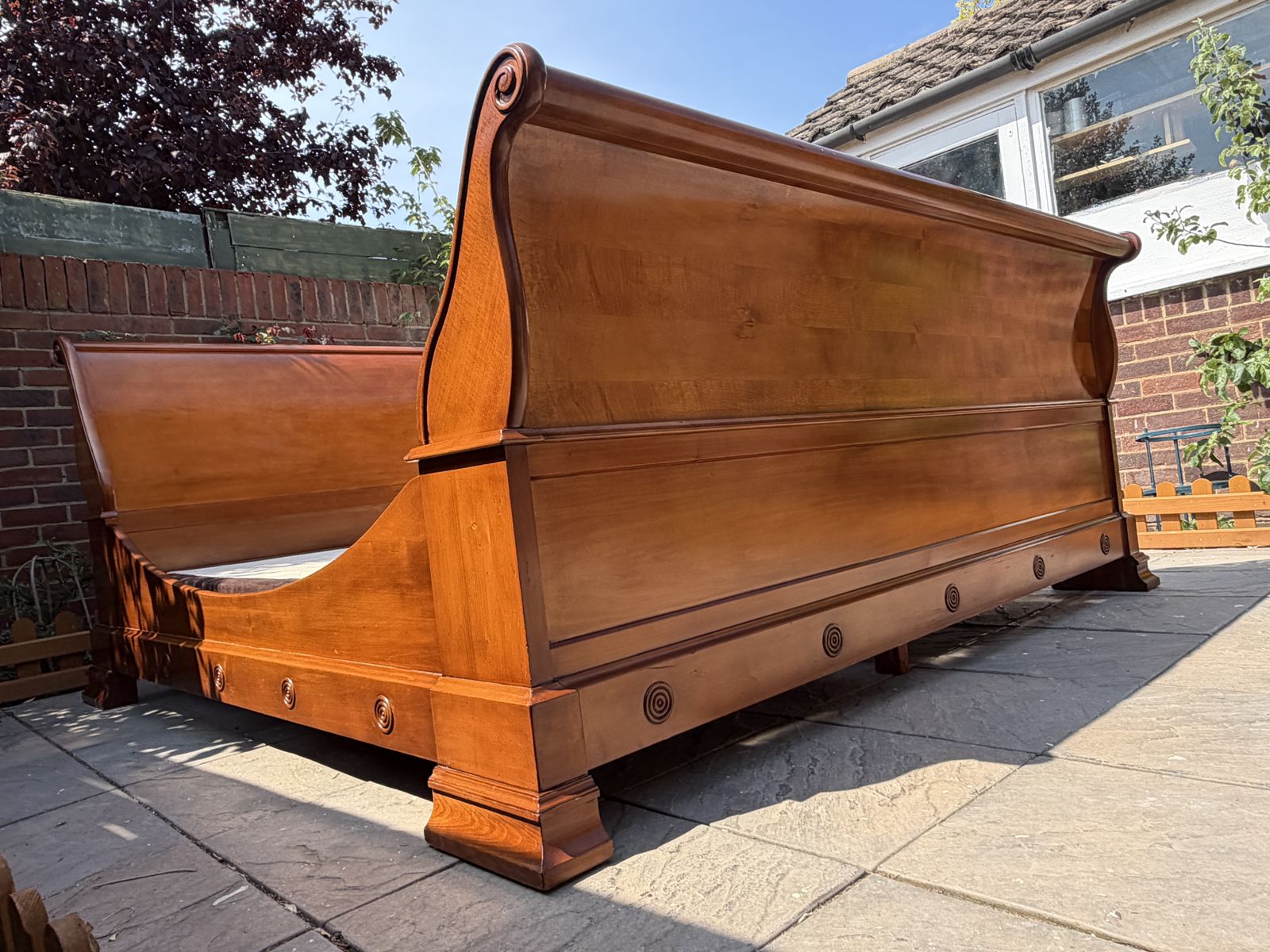 photo buy Glorious “And So To Bed” Luxury Chamonix Sleigh Emperor Frame   Great Condition – Rrp £7.5k