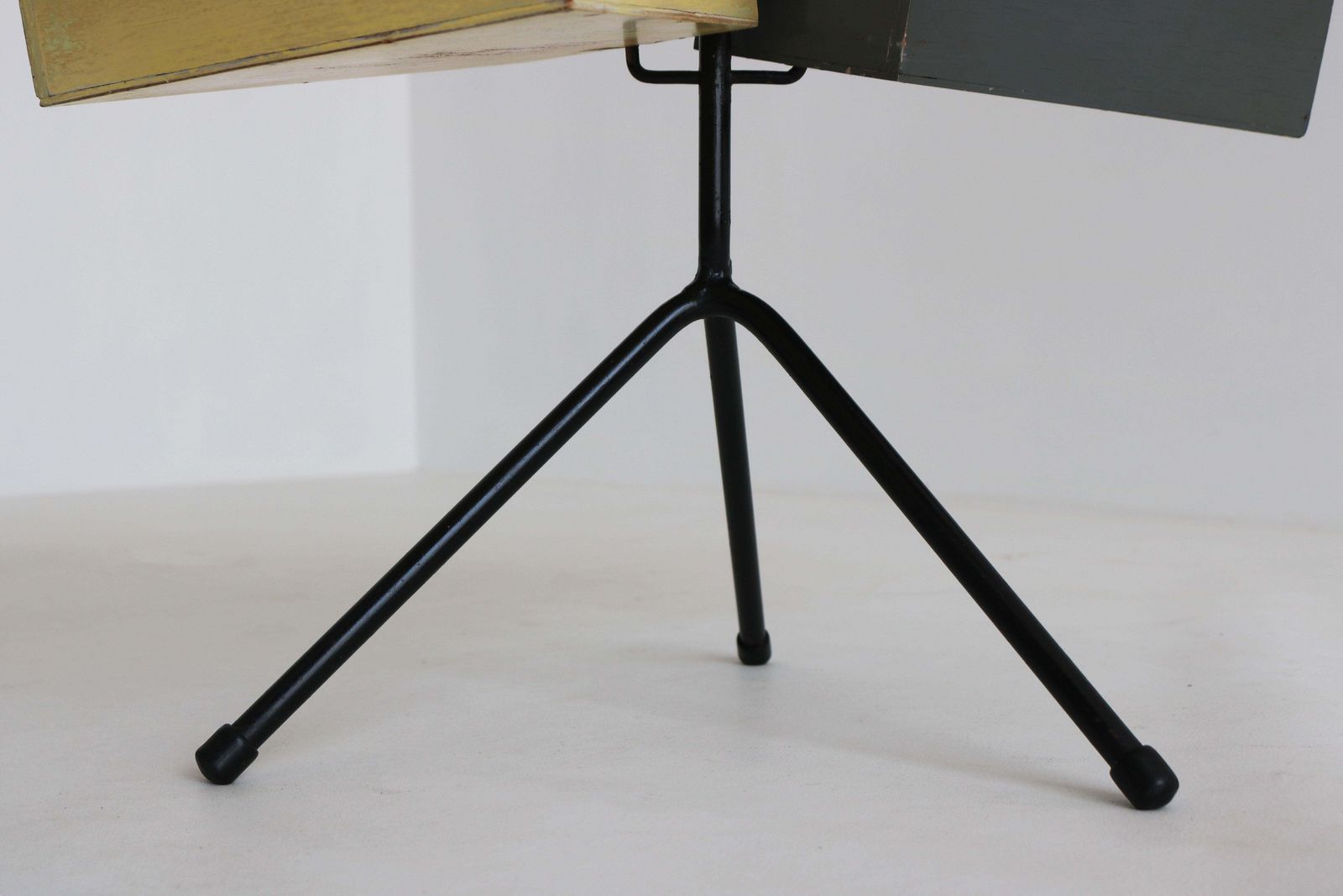 photo furniture Mid Century Dutch Design Sewing Box Stand By Joost Teders For Metalux 1950 Table