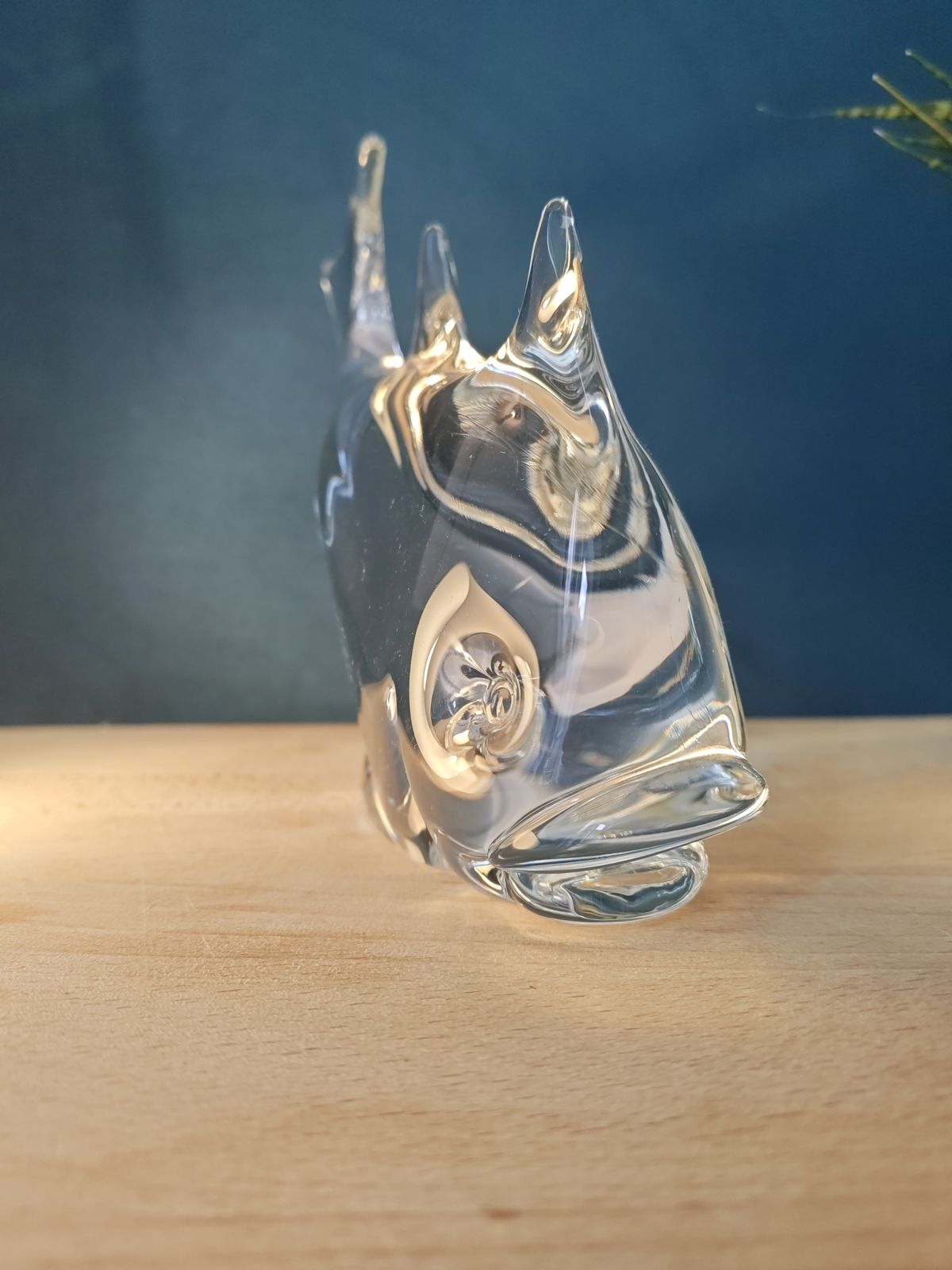 photo vintage Large Signed Licio Zanetti Murano Glass Fish Sculpture, 1970s
