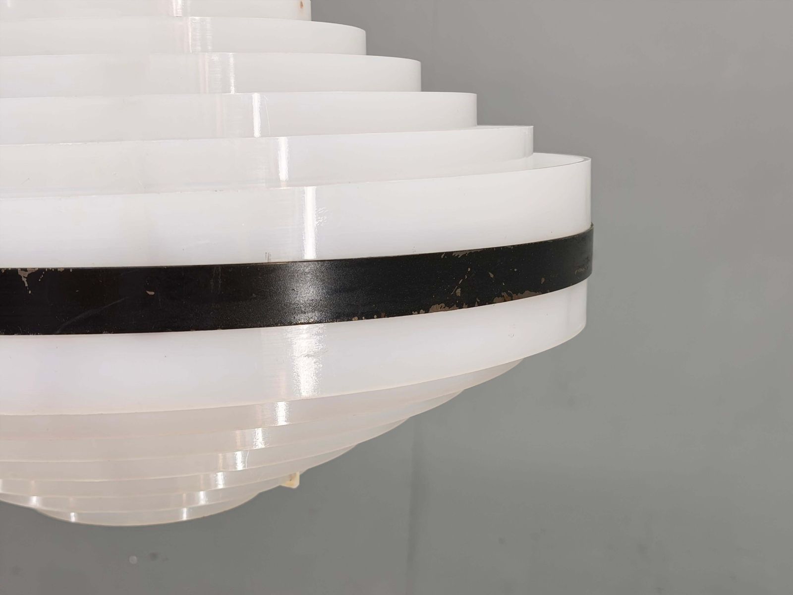 358.0 Tsjechoslowaakse Space Age ufo-hanglamp, jaren 1960 photo