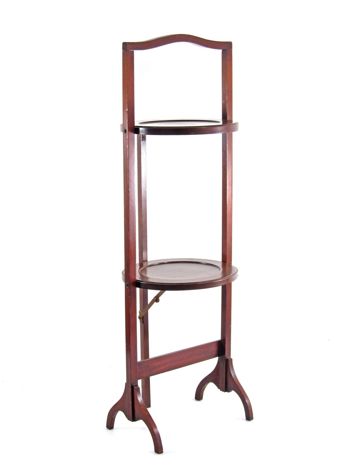 Mahogany Vintage Jugendstil Antique High Tea Cake Stand 19th Century