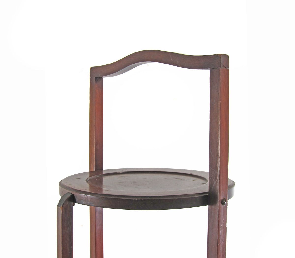 Mahogany Vintage Jugendstil Antique High Tea Cake Stand 19th Century photo 343.0