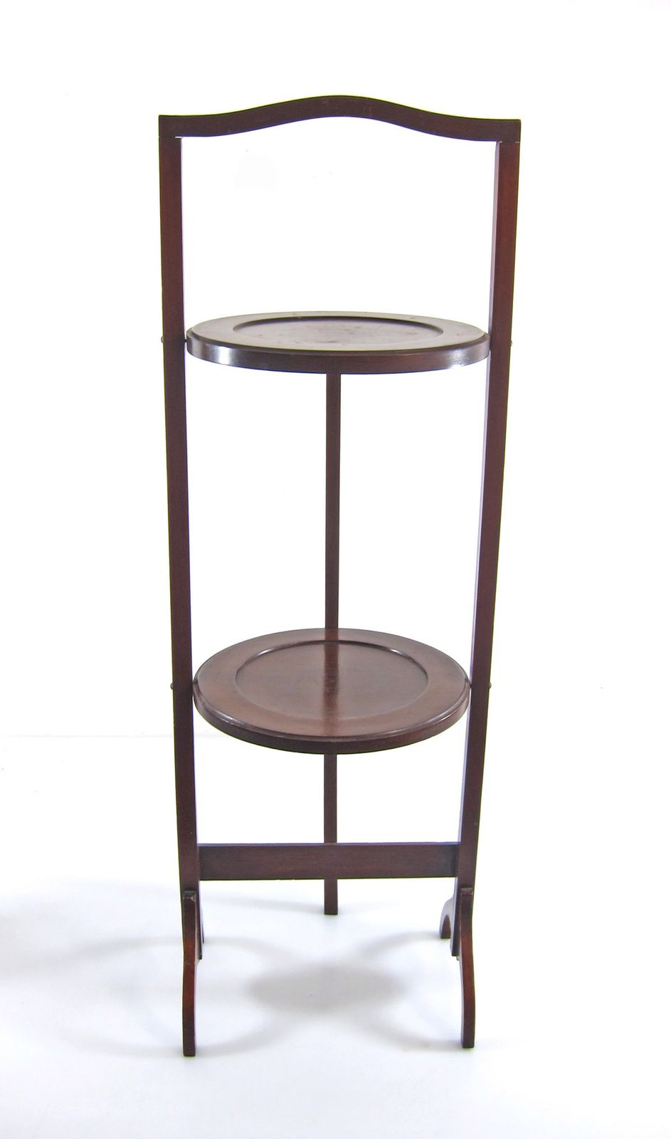 Furniture Mahogany Vintage Jugendstil Antique High Tea Cake Stand 19th Century photo