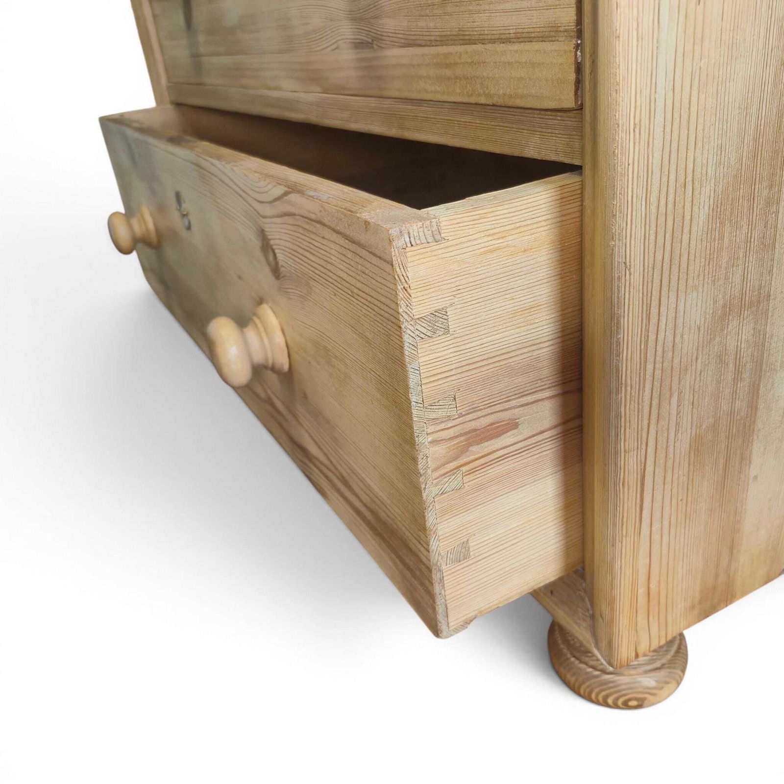 photo buy Vintage Victorian Pine Chest Of Drawers – Antique Rustic Stripped Pine Chest C1900