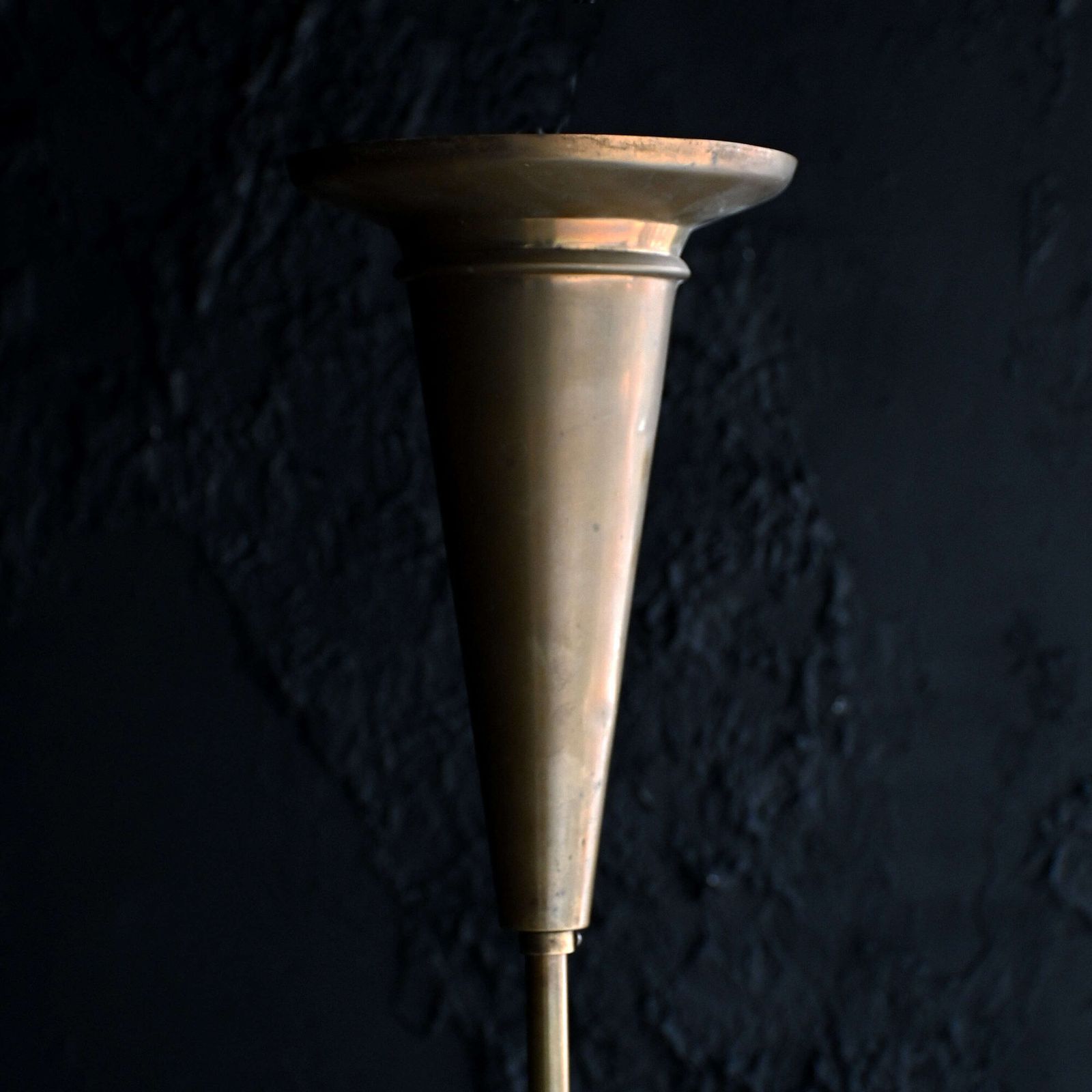 Mid 20th Century Italian Brass Sputnik Ceiling Light photo vintage