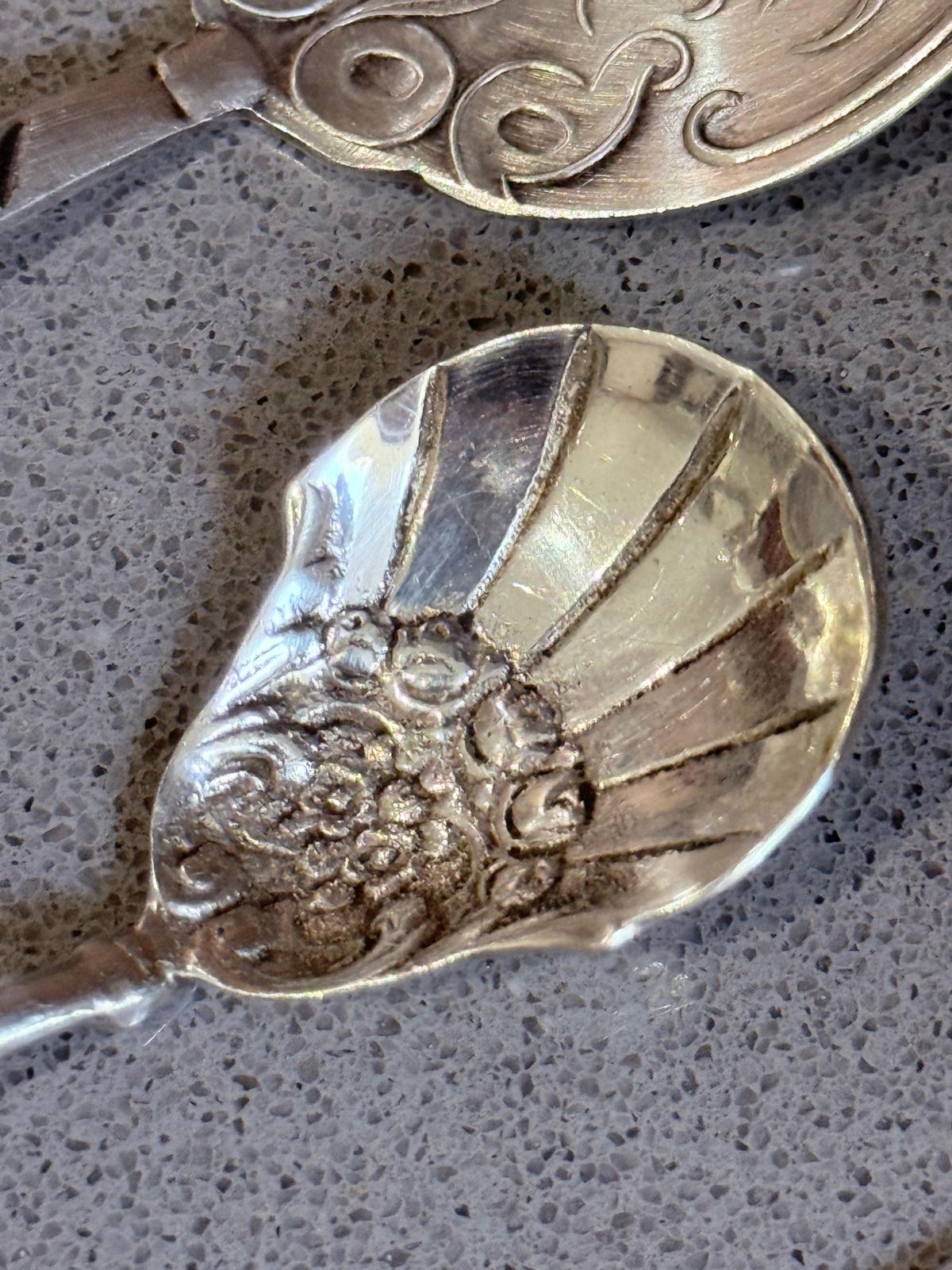 Antiek Zweeds Sterling Zilver Hors D'oeuvre & Dessert Serveerset, 1949 photo vinterior
