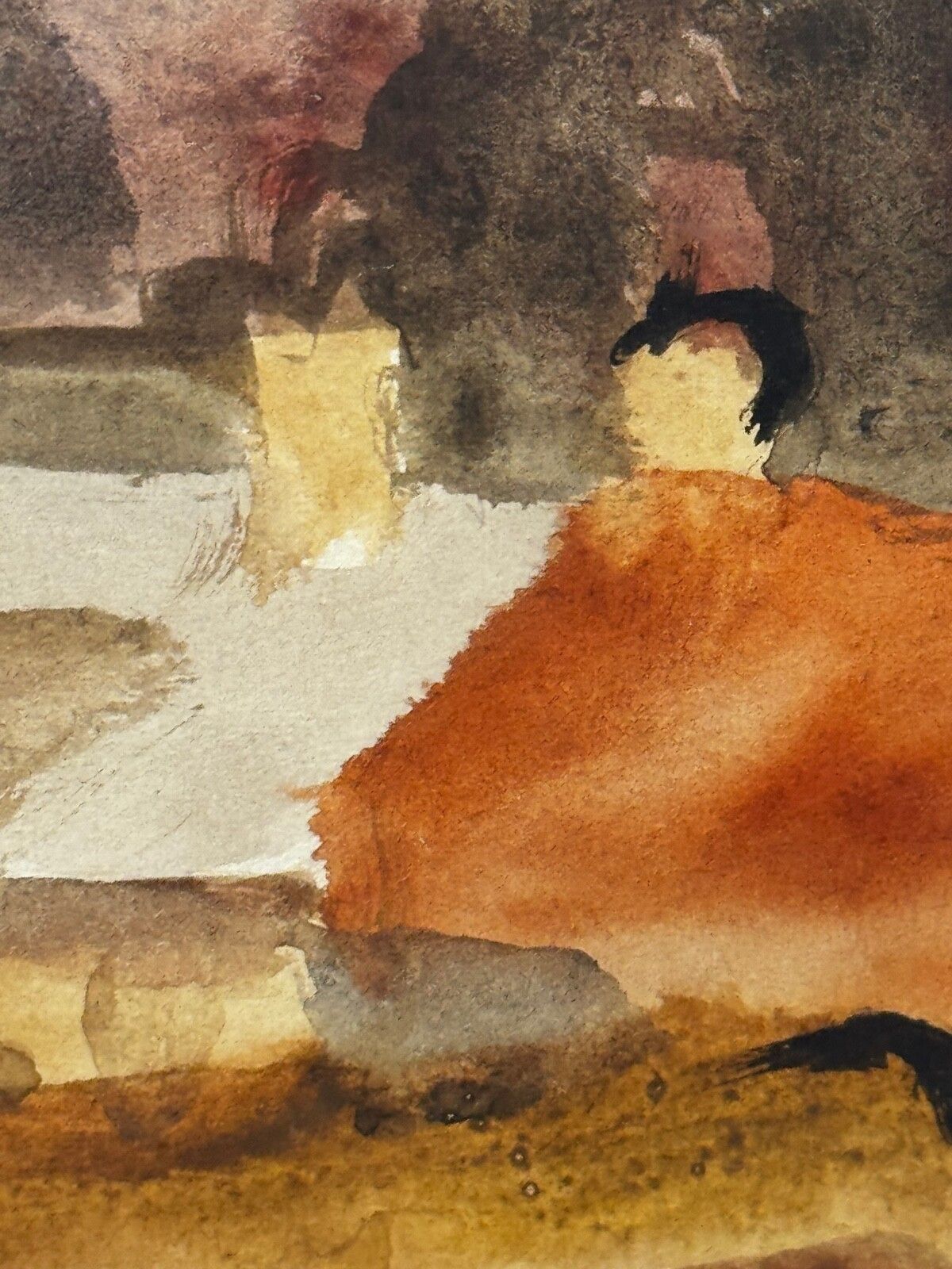 photo buy Schilderij Historisch Midlothian Temple Village Door Sir William George Gillies Rsa Ra