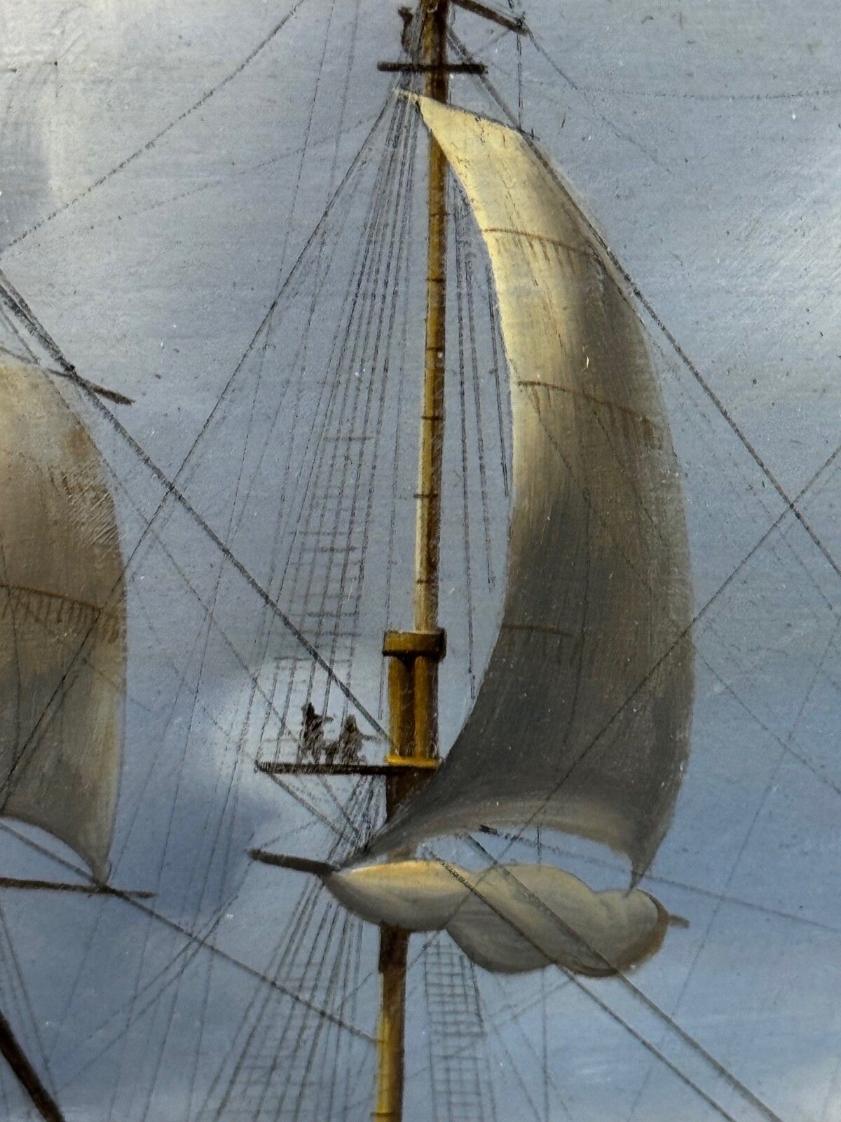 Art Epic Battle Of Quiberon Bay 1759 Admiral Hawke Victory Vs French Conflans Fleet photo