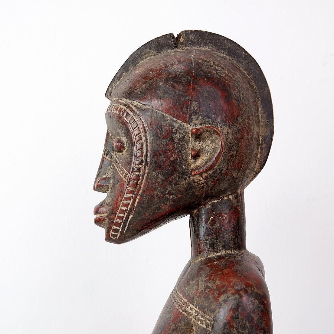 photo furniture African Hand Carved Wooden Statue, Tribal Art, 20th Century, Africa