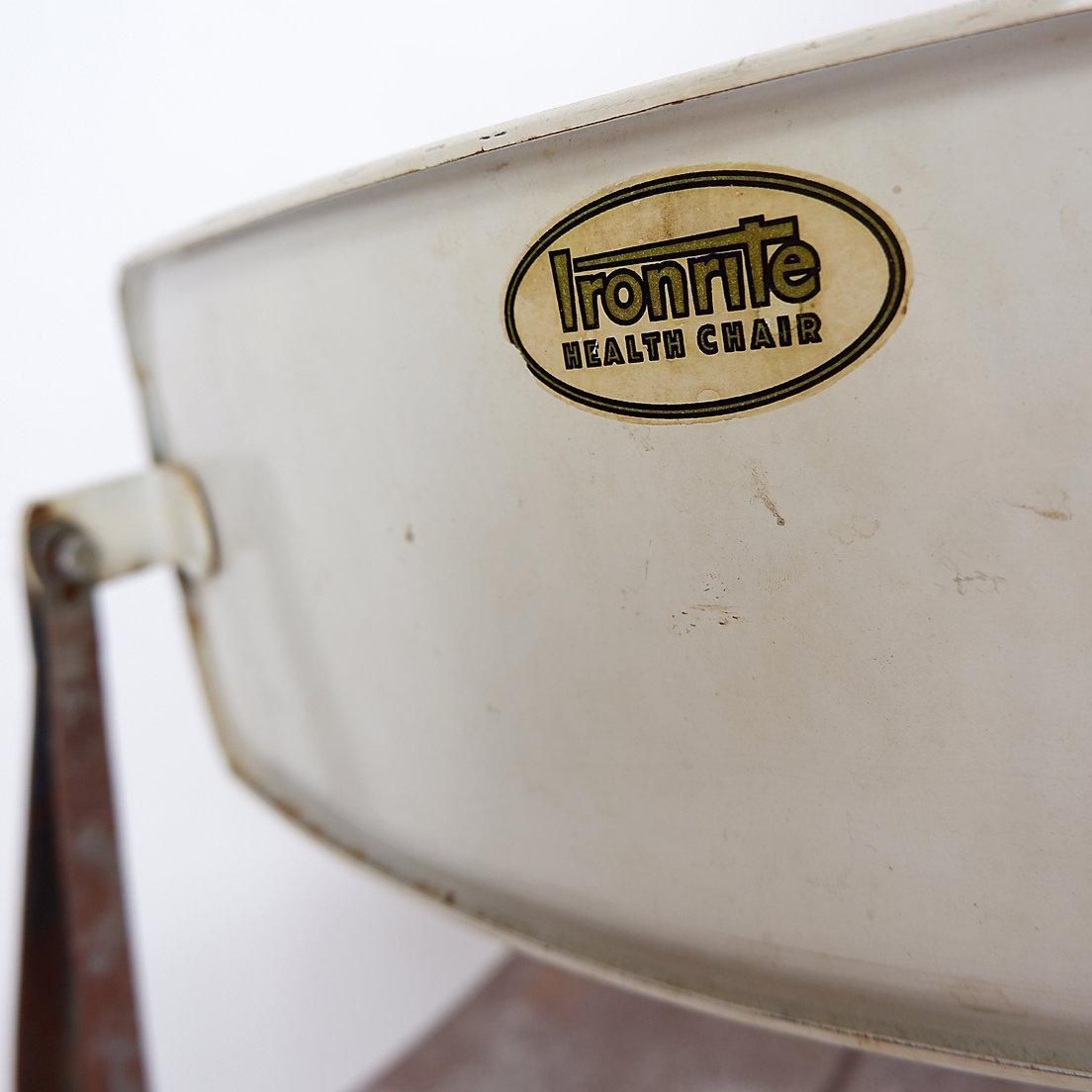 Original Late 1930's Vintage "Health" Chair   Herman H. Sperlich photo furniture