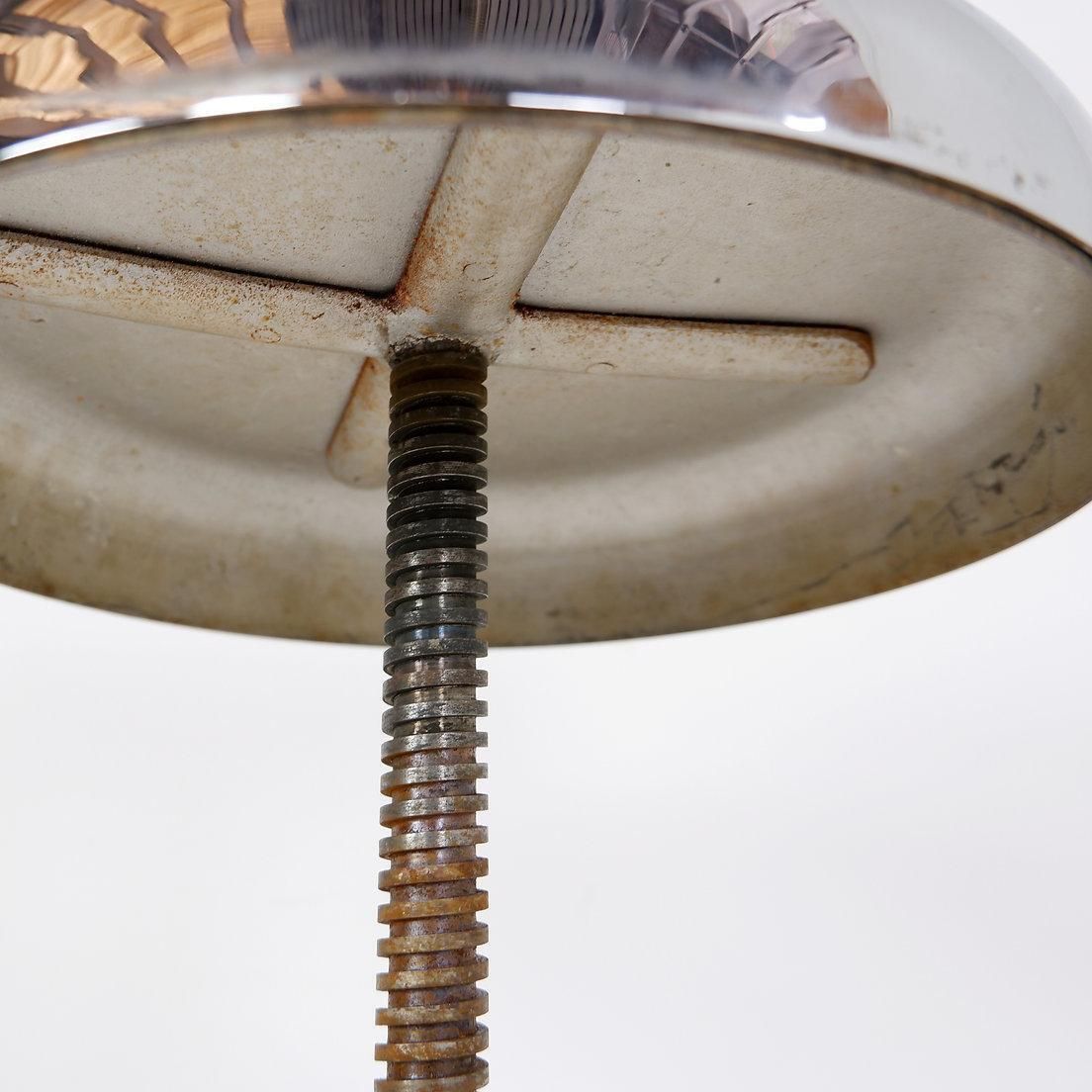 Stainless Steel Swivel Medical Stool, Industrial Style, England, 1960s photo 337.0