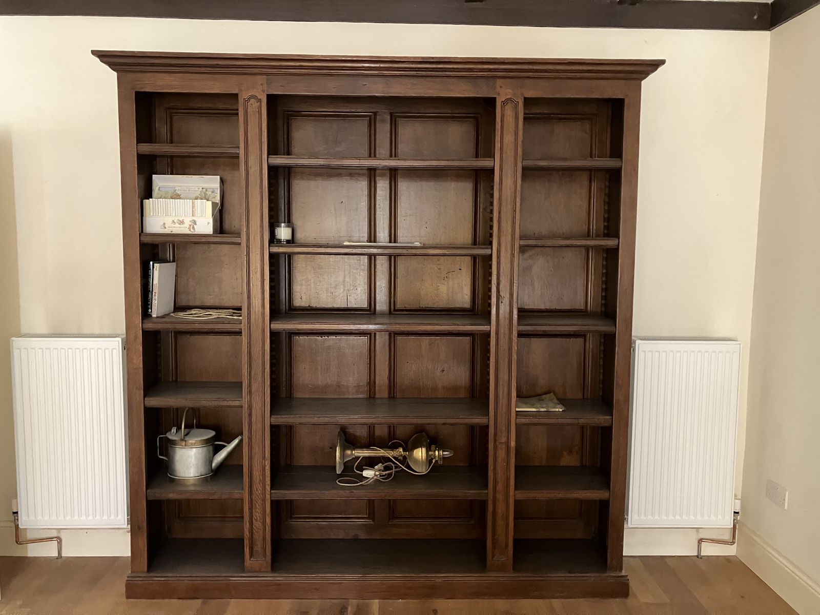 Large Solid Wooden Bookcase photo Furniture