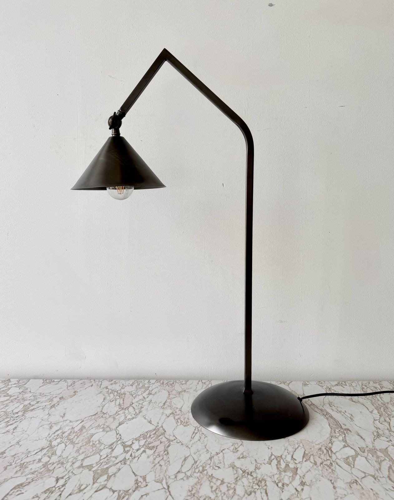 Vintage Industrial Style Desk Lamp By Andrew Martin photo furniture