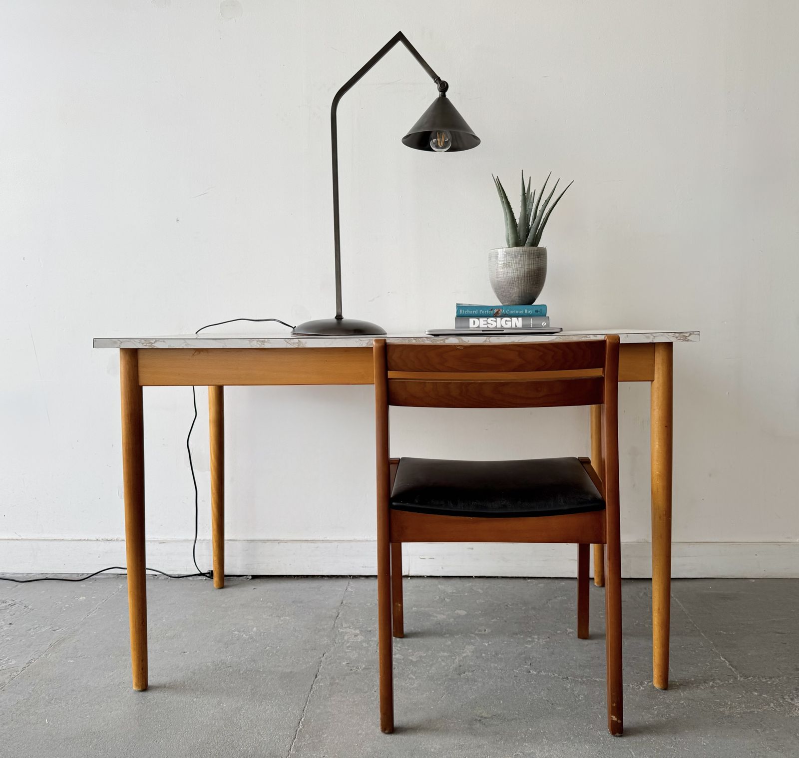 Vintage Industrial Style Desk Lamp By Andrew Martin photo for sale
