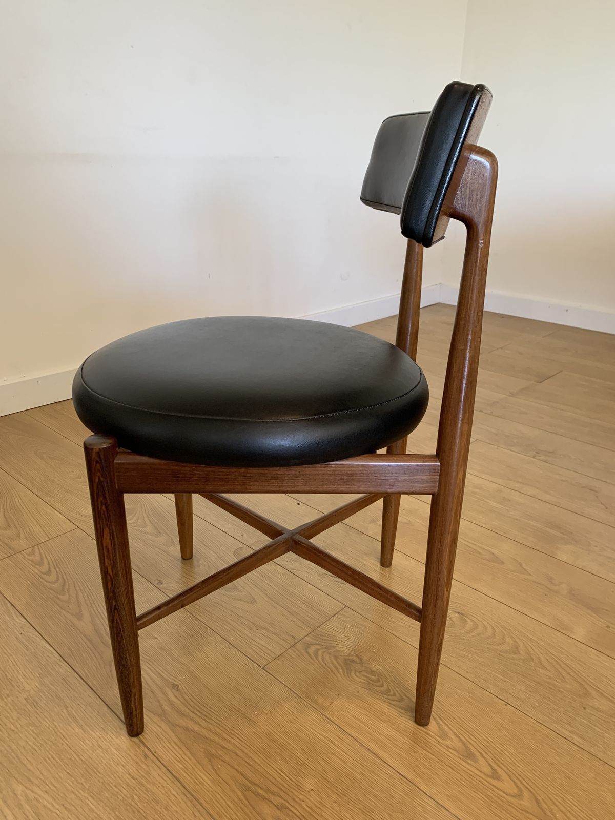 photo for sale Restored G Plan Fresco Extending Table & 6 (Or 8) Victor Wilkins Dining Chairs