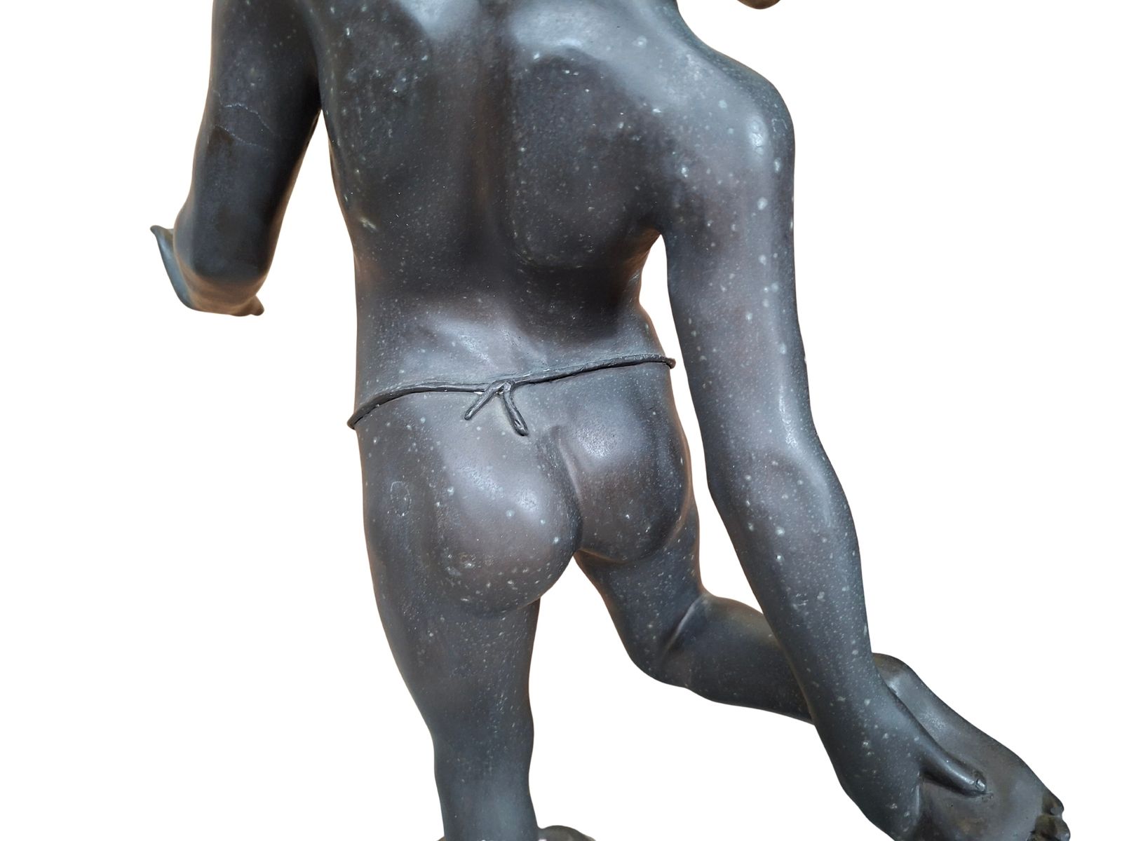 photo furniture Splendida Scultura In Bronzo: "Il Bambino Morso Dal Granchio" '90