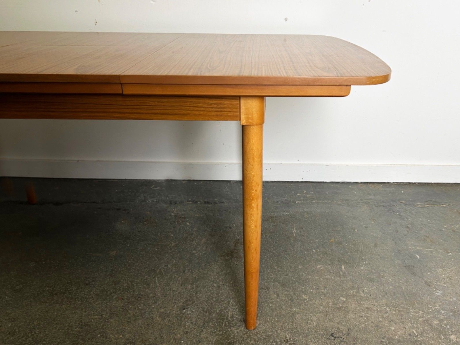 1960s–1970s Schreiber Mid Century Extending Dining Table And Chair Set photo vintage