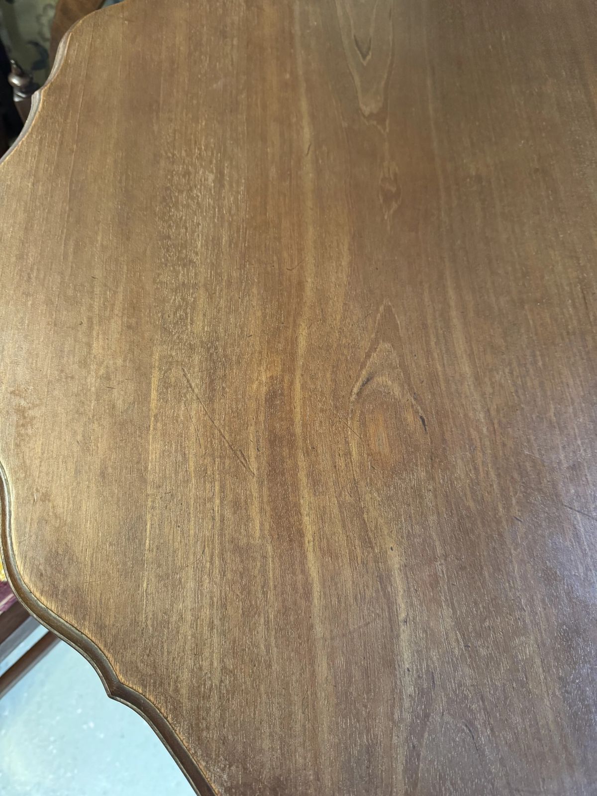 Antique Edwardian Mahogany Octagonal Shaped Occasional Table photo buy