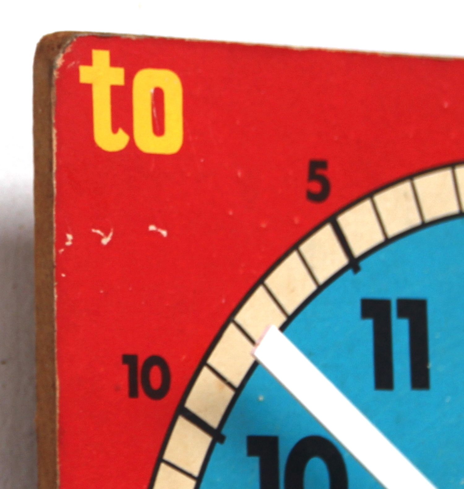 Quirky Learn To Tell The Time School Clock. London Timepiece photo 75.0