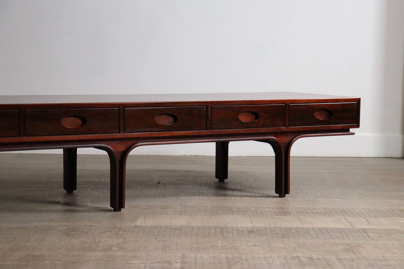Gianfranco Frattini Low Sideboard For Bernini Italy 1957 photo Furniture
