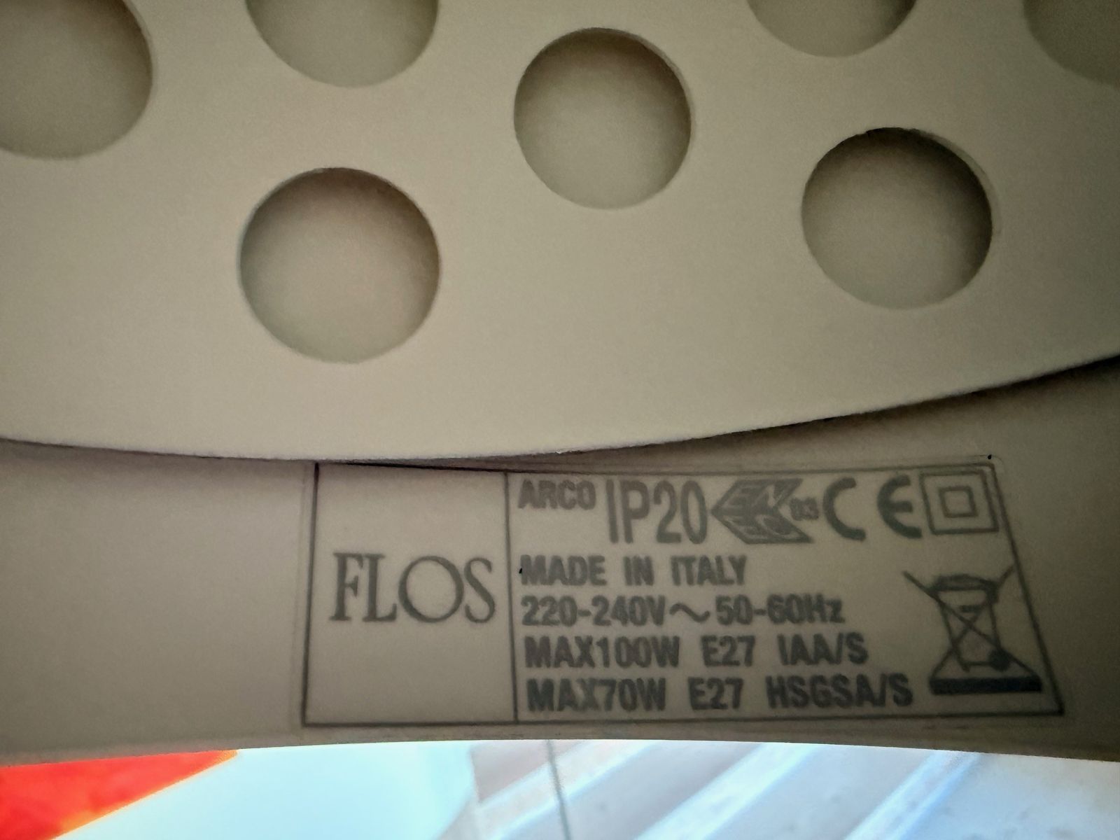 Vintage Flos Arco Italian Carrara Marble Floorlamp photo furniture