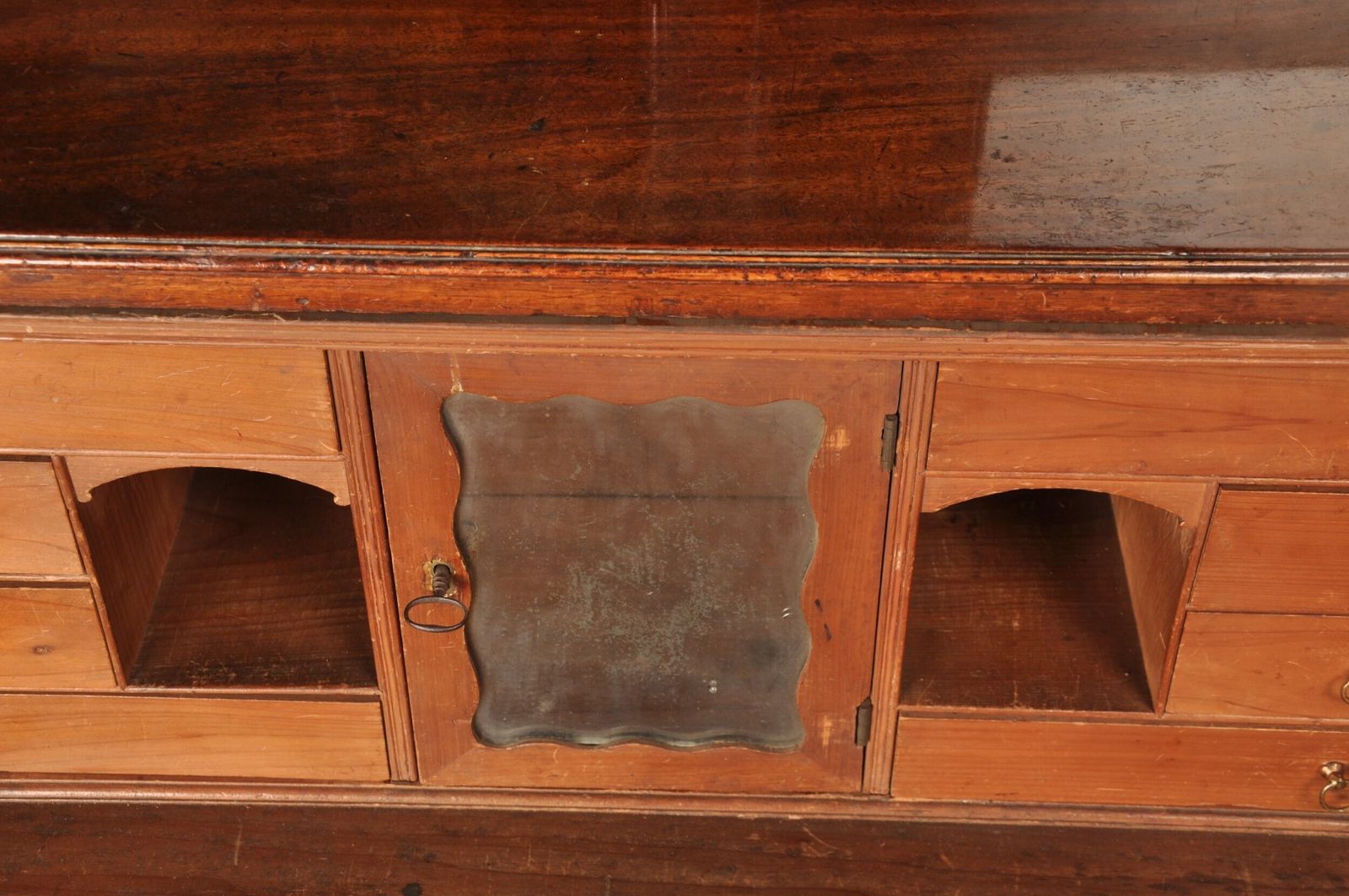4800.0 Fine 18th Century Mahogany Secrataire Bookcase photo