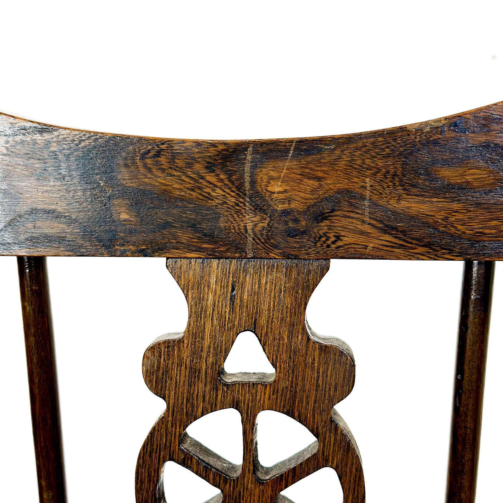 Vintage Small Spinning Chair | Antique Oak Chairs | Antique Furniture | Carved Oak Chairs | Welsh Antiques (M 6213a) photo vinterior