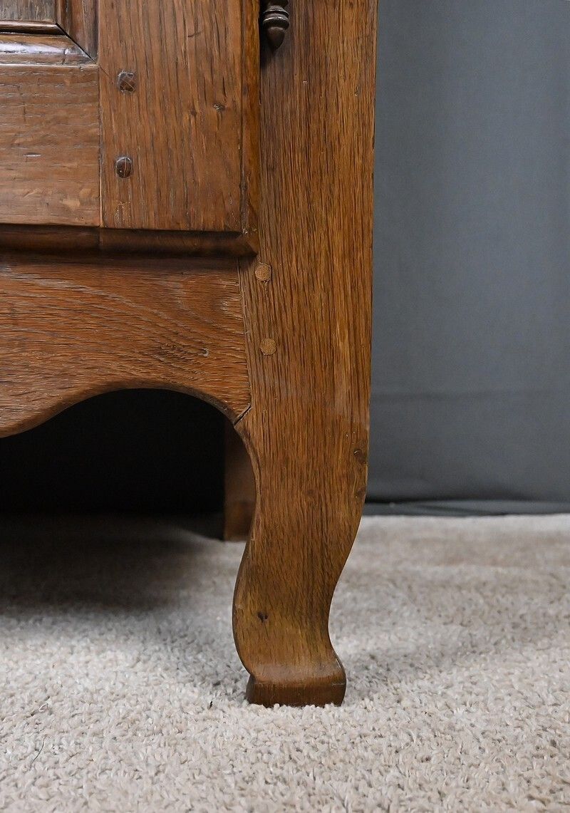 2630.0 Standing Man Regional Figure In Solid Oak – Part 2, 19th Century photo