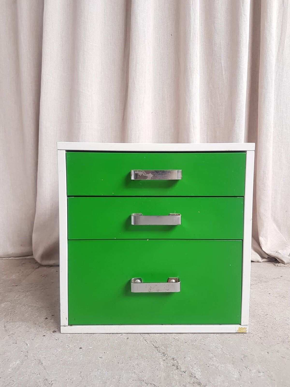 Vtg Late Mid Century Small Chest Of Filing Drawers Scandi Danish Retro R616 photo Furniture
