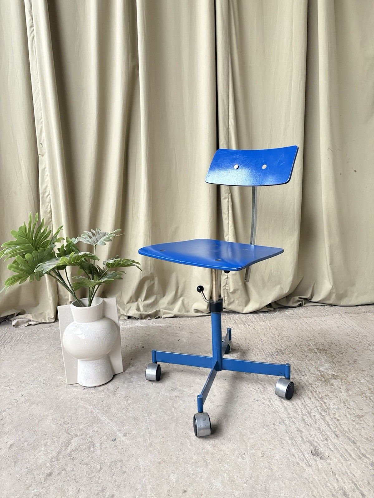 Vtg Mid Century Danish Jorgen Rasmussen Kevi Modernist Desk Task Chair 1185 photo furniture