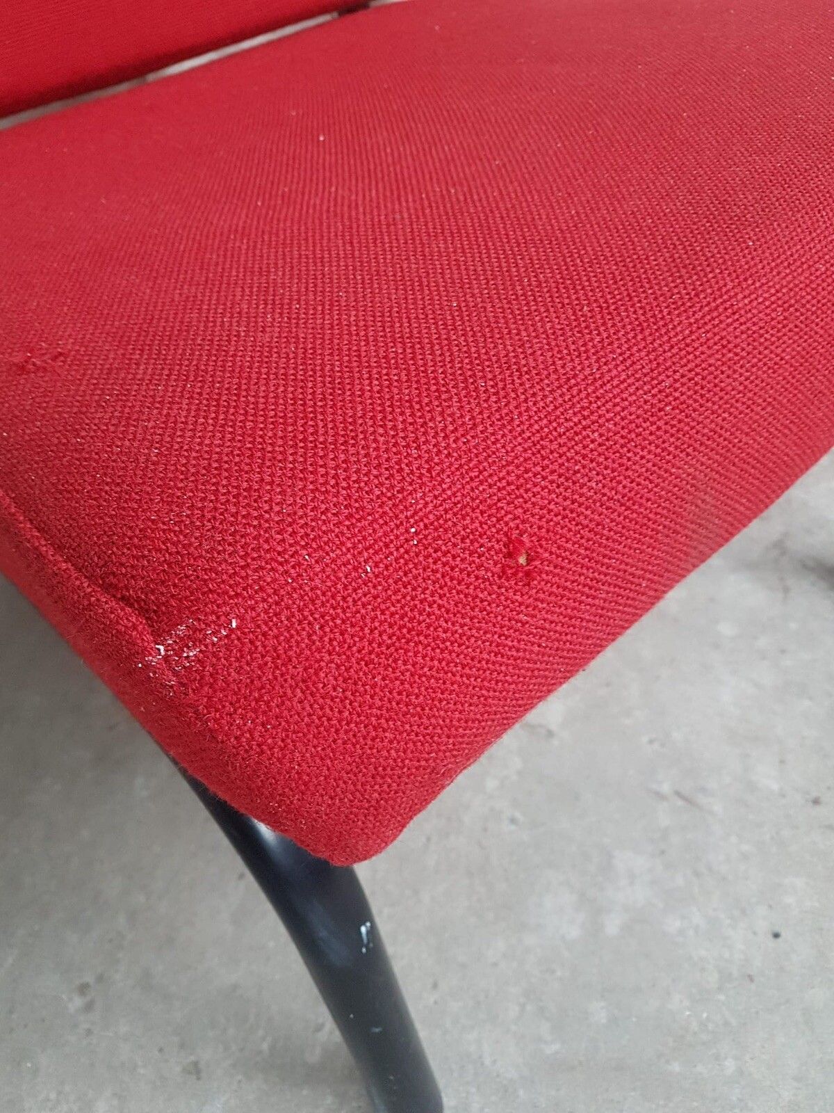 photo for sale Vtg Late Mid Century Modernist Studio Lounge Chair Scandi Retro Modernist R741