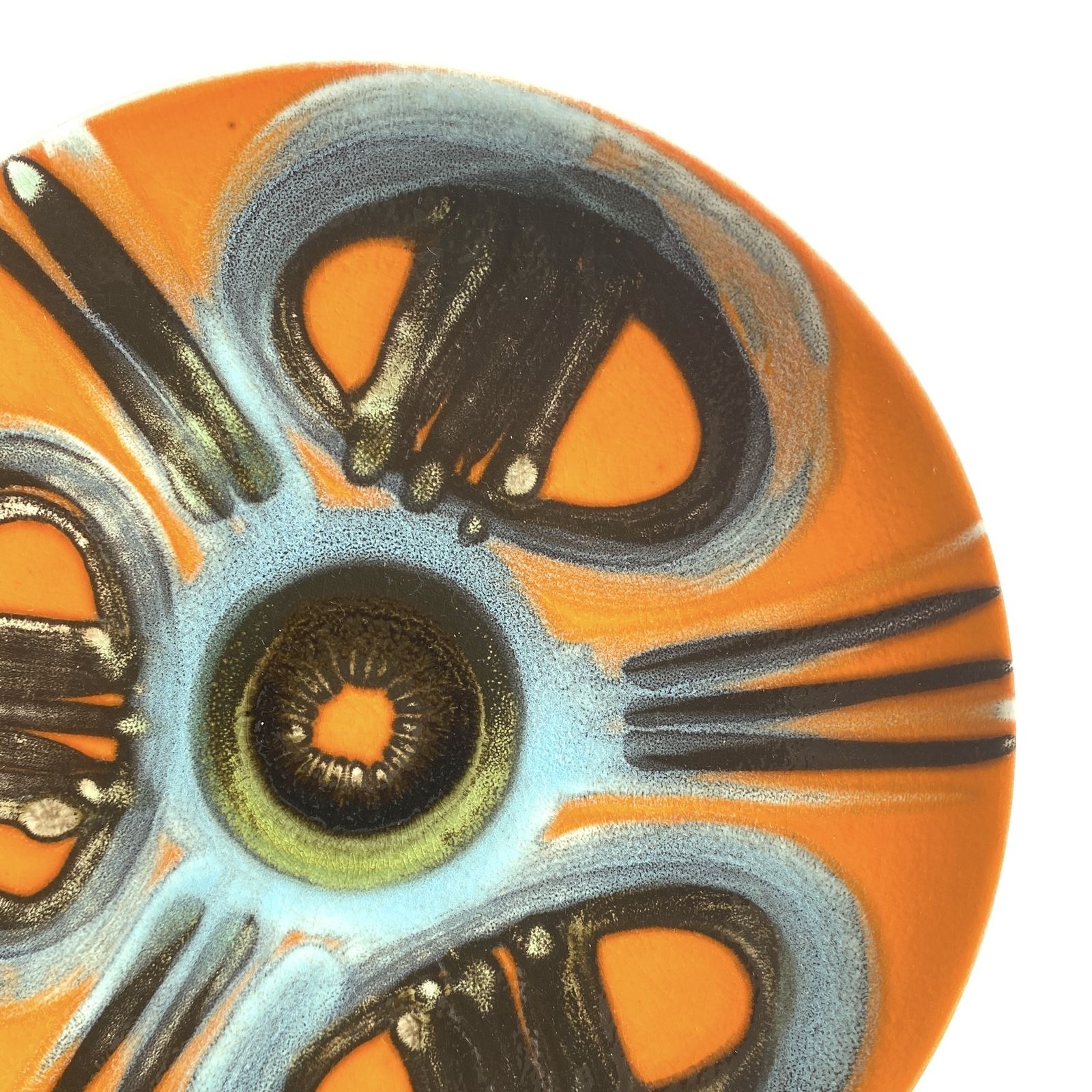 Poole Pottery Delphis Dish Shape 3 By Carloyn Bartlett, 1960s English Ceramics photo Home Decor