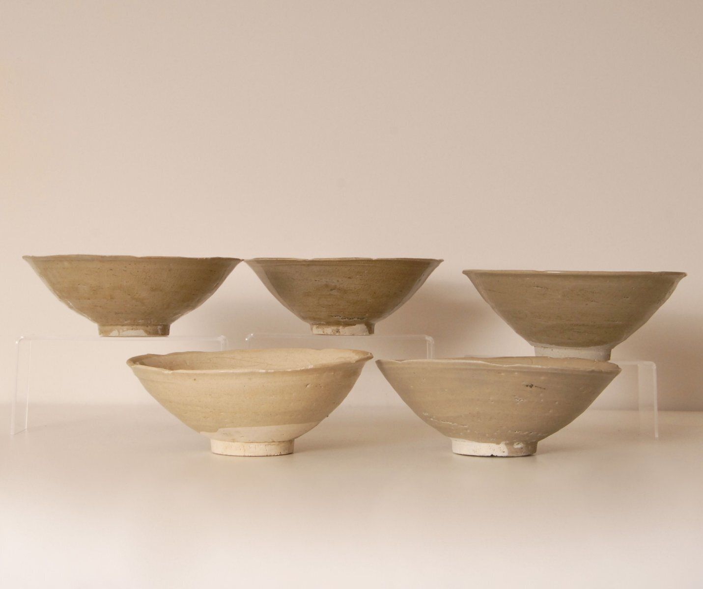 Antique Chinese Ceramic Bowls, Set Of 5 photo furniture