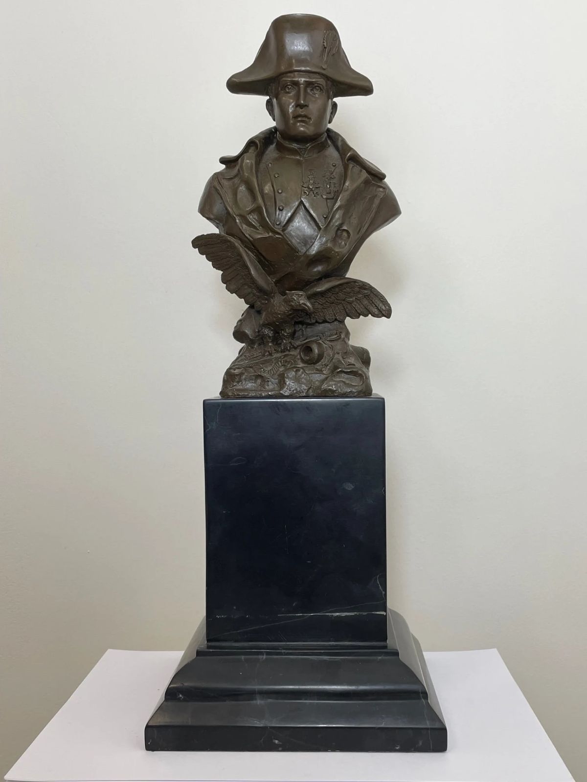 After The Antique French Bronze Sculpture The Little Corporal Emperor Napoleon photo furniture