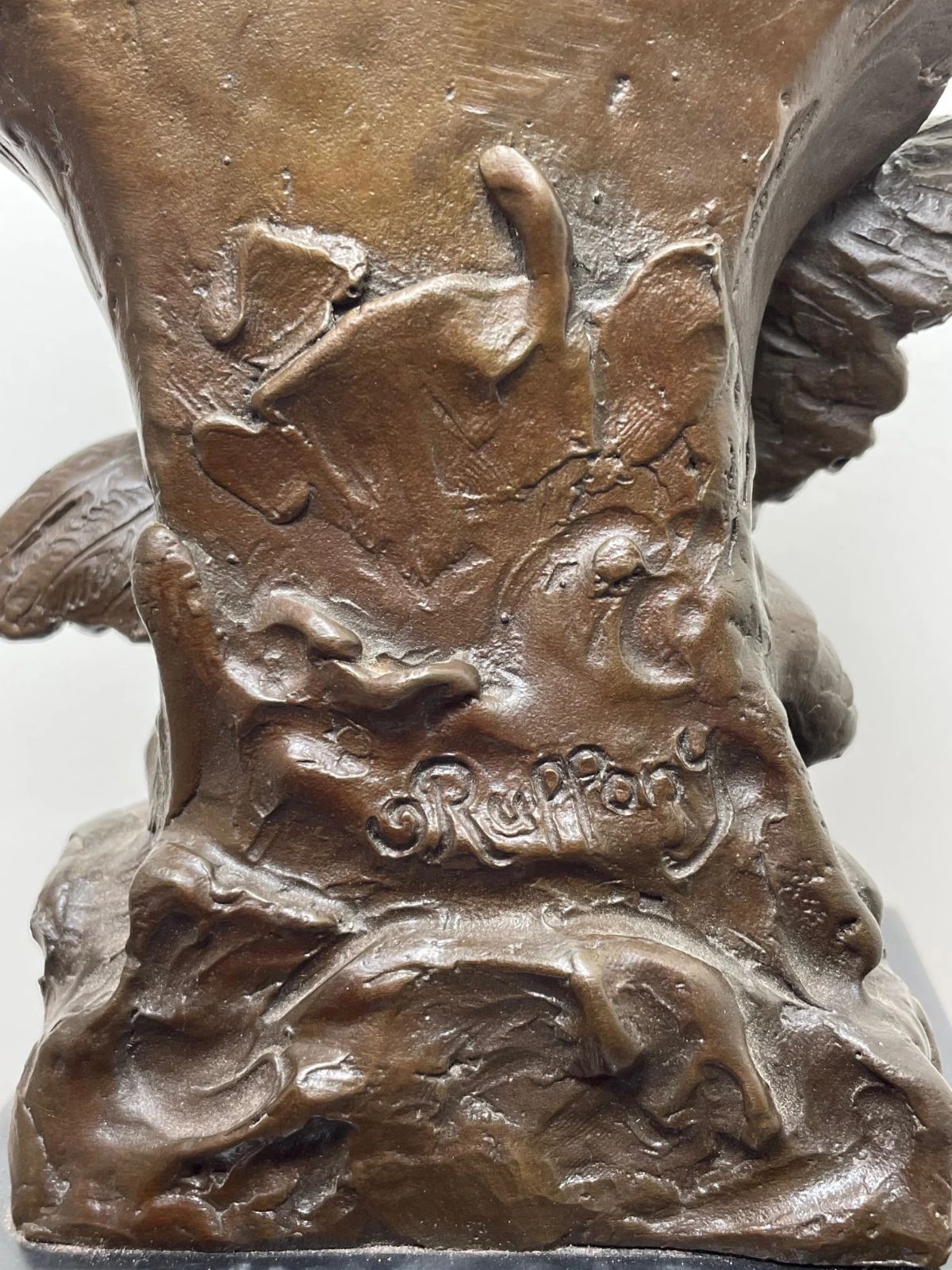 After The Antique French Bronze Sculpture The Little Corporal Emperor Napoleon photo vinterior