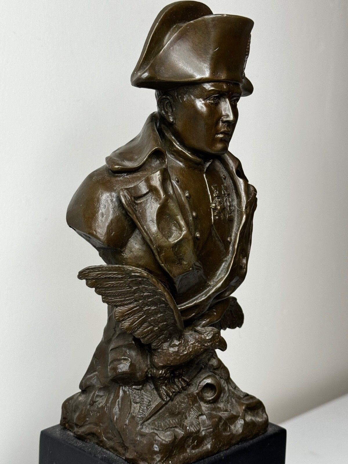Art After The Antique French Bronze Sculpture The Little Corporal Emperor Napoleon photo